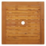 vidaXL Masă de grădină pliabilă, 60 x 60 x 75 cm, lemn masiv acacia vidaXL Masă de grădină pliabilă, 60 x 60 x 75 cm, lemn masiv acacia