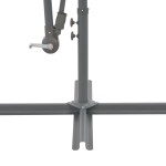vidaXL Umbrelă în consolă, stâlp din aluminiu, cărămiziu, 300 cm vidaXL Umbrelă în consolă, stâlp din aluminiu, cărămiziu, 300 cm