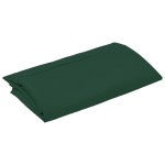 vidaXL Pânză de schimb umbrelă de soare de grădină, verde, 300 cm