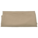 vidaXL Pânză de schimb umbrelă de soare de exterior gri taupe 300 cm