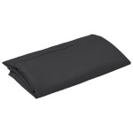 vidaXL Pânză de schimb umbrelă de soare de exterior, negru, 300 cm