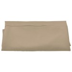 vidaXL Pânză de schimb umbrelă de soare, gri taupe, 300 cm
