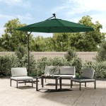 vida XL Pânză de schimb umbrelă de soare consolă, verde, 350 cm vida XL Pânză de schimb umbrelă de soare consolă, verde, 350 cm