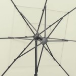 vidaXL Umbrelă de soare 4 niveluri, stâlp aluminiu, nisipiu 250x250 cm vidaXL Umbrelă de soare 4 niveluri, stâlp aluminiu, nisipiu 250x250 cm