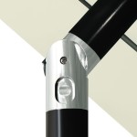 vidaXL Umbrelă grădină cu 3 niveluri, stâlp aluminiu, nisipiu, 3,5 m vidaXL Umbrelă grădină cu 3 niveluri, stâlp aluminiu, nisipiu, 3,5 m