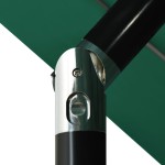 vidaXL Umbrelă grădină cu 3 niveluri, stâlp aluminiu, verde, 3,5 m vidaXL Umbrelă grădină cu 3 niveluri, stâlp aluminiu, verde, 3,5 m