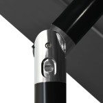 vidaXL Umbrelă de grădină 3 niveluri, stâlp aluminiu, antracit, 3,5 m vidaXL Umbrelă de grădină 3 niveluri, stâlp aluminiu, antracit, 3,5 m