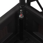 vidaXL Strat înălțat grădină, spalier & sistem automat udare, antracit