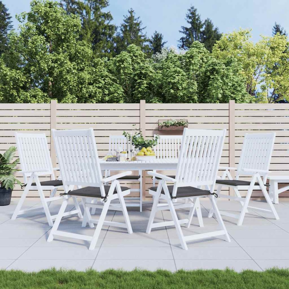 vidaXL Perne scaune grădină 6 buc. antracit 40x40x4 cm țesătură Oxford