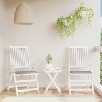 vidaXL Perne scaune grădină 2 buc. gri 40x40x4 cm țesătură Oxford vidaXL Perne scaune grădină 2 buc. gri 40x40x4 cm țesătură Oxford