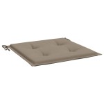vidaXL Perne scaune grădină 6 buc. gri taupe 40x40x4cm țesătură Oxford vidaXL Perne scaune grădină 6 buc. gri taupe 40x40x4cm țesătură Oxford