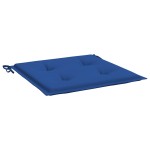 vidaXL Perne scaune grădină 6 buc. albastru 40x40x4 cm țesătură Oxford vidaXL Perne scaune grădină 6 buc. albastru 40x40x4 cm țesătură Oxford