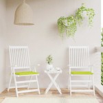 vidaXL Perne scaune grădină 2 buc. verde 40x40x3 cm țesătură Oxford vidaXL Perne scaune grădină 2 buc. verde 40x40x3 cm țesătură Oxford