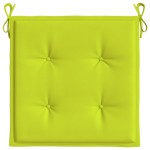 vidaXL Perne scaune grădină 2 buc. verde 40x40x3 cm țesătură Oxford vidaXL Perne scaune grădină 2 buc. verde 40x40x3 cm țesătură Oxford