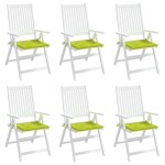 vidaXL Perne scaune grădină 6 buc. verde 40x40x4 cm țesătură Oxford vidaXL Perne scaune grădină 6 buc. verde 40x40x4 cm țesătură Oxford