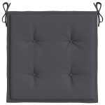 vidaXL Perne scaune grădină 4 buc. antracit 50x50x4 cm țesătură Oxford vidaXL Perne scaune grădină 4 buc. antracit 50x50x4 cm țesătură Oxford