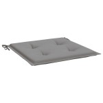vidaXL Perne scaune de grădină 4 buc. gri 50x50x3 cm țesătură Oxford vidaXL Perne scaune de grădină 4 buc. gri 50x50x3 cm țesătură Oxford