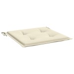vidaXL Perne scaune de grădină 4 buc. crem 50x50x3 cm țesătură Oxford vidaXL Perne scaune de grădină 4 buc. crem 50x50x3 cm țesătură Oxford