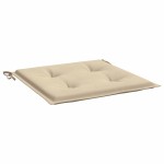 vidaXL Perne scaune de grădină 4 buc. bej 50x50x4 cm țesătură Oxford vidaXL Perne scaune de grădină 4 buc. bej 50x50x4 cm țesătură Oxford