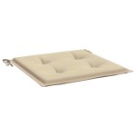 vidaXL Perne scaune de grădină 6 buc bej 50x50x4 cm țesătură Oxford vidaXL Perne scaune de grădină 6 buc bej 50x50x4 cm țesătură Oxford