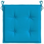 vidaXL Perne scaune grădină 6 buc. albastru 50x50x3 cm țesătură Oxford vidaXL Perne scaune grădină 6 buc. albastru 50x50x3 cm țesătură Oxford