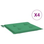 vidaXL Perne scaune de grădină 4 buc. verde 50x50x3 cm țesătură Oxford vidaXL Perne scaune de grădină 4 buc. verde 50x50x3 cm țesătură Oxford