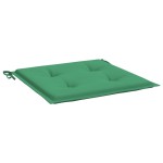 vidaXL Perne scaune de grădină 4 buc. verde 50x50x3 cm țesătură Oxford vidaXL Perne scaune de grădină 4 buc. verde 50x50x3 cm țesătură Oxford
