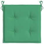 vidaXL Perne scaune de grădină 4 buc. verde 50x50x3 cm țesătură Oxford vidaXL Perne scaune de grădină 4 buc. verde 50x50x3 cm țesătură Oxford