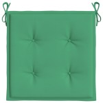 vidaXL Perne scaune de grădină 6 buc. verde 50x50x3 cm țesătură Oxford vidaXL Perne scaune de grădină 6 buc. verde 50x50x3 cm țesătură Oxford