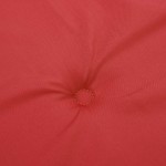 vidaXL Perne scaune de grădină 4 buc. roșu 50x50x4 cm țesătură Oxford vidaXL Perne scaune de grădină 4 buc. roșu 50x50x4 cm țesătură Oxford