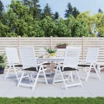 vidaXL Perne scaune grădină 6 buc. negru 50x50x3 cm țesătură Oxford vidaXL Perne scaune grădină 6 buc. negru 50x50x3 cm țesătură Oxford