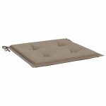 vidaXL Perne scaune grădină 6 buc. gri taupe 50x50x3cm țesătură Oxford vidaXL Perne scaune grădină 6 buc. gri taupe 50x50x3cm țesătură Oxford