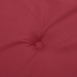 vidaXL Perne scaune grădină 6 buc. roșu vin 50x50x3 cm țesătură Oxford vidaXL Perne scaune grădină 6 buc. roșu vin 50x50x3 cm țesătură Oxford