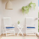 vidaXL Perne scaune grădină 2 buc. albastru 50x50x4 cm țesătură Oxford vidaXL Perne scaune grădină 2 buc. albastru 50x50x4 cm țesătură Oxford