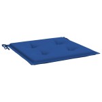 vidaXL Perne scaune grădină 2 buc. albastru 50x50x4 cm țesătură Oxford vidaXL Perne scaune grădină 2 buc. albastru 50x50x4 cm țesătură Oxford