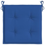 vidaXL Perne scaune grădină 4 buc. albastru 50x50x3 cm țesătură Oxford vidaXL Perne scaune grădină 4 buc. albastru 50x50x3 cm țesătură Oxford