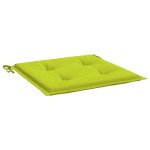 vidaXL Perne scaune de grădină 6 buc. verde 50x50x3 cm țesătură Oxford vidaXL Perne scaune de grădină 6 buc. verde 50x50x3 cm țesătură Oxford