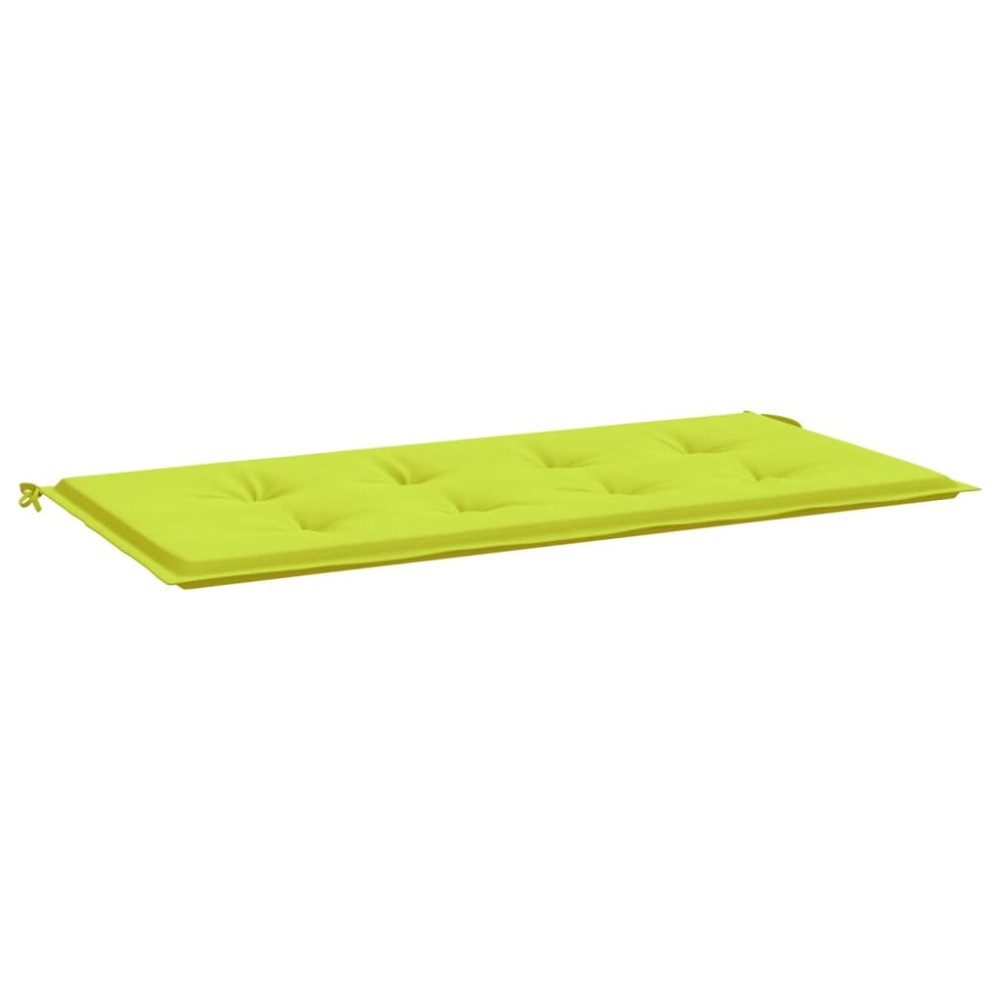 vidaXL Pernă de bancă de grădină, verde, 100x50x3 cm, textil oxford