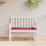 vidaXL Pernă de bancă de grădină, roșu, 120x50x4 cm, textil oxford vidaXL Pernă de bancă de grădină, roșu, 120x50x4 cm, textil oxford