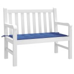 vidaXL Pernă de bancă de grădină, albastru, 120x50x4 cm, textil oxford vidaXL Pernă de bancă de grădină, albastru, 120x50x4 cm, textil oxford