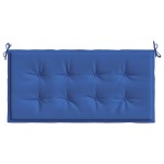 vidaXL Pernă de bancă de grădină, albastru, 120x50x4 cm, textil oxford vidaXL Pernă de bancă de grădină, albastru, 120x50x4 cm, textil oxford