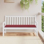 vidaXL Pernă de bancă de grădină, roșu, 150x50x4 cm, textil oxford vidaXL Pernă de bancă de grădină, roșu, 150x50x4 cm, textil oxford