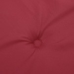 vidaXL Pernă de bancă de grădină, roșu, 150x50x4 cm, textil oxford vidaXL Pernă de bancă de grădină, roșu, 150x50x4 cm, textil oxford