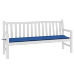 vidaXL Pernă de bancă de grădină, albastru, 180x50x3 cm, textil oxford vidaXL Pernă de bancă de grădină, albastru, 180x50x3 cm, textil oxford