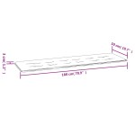 vidaXL Pernă de bancă de grădină, albastru, 180x50x3 cm, textil oxford vidaXL Pernă de bancă de grădină, albastru, 180x50x3 cm, textil oxford