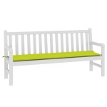 vidaXL Pernă de bancă de grădină, verde, 180x50x3 cm, textil oxford vidaXL Pernă de bancă de grădină, verde, 180x50x3 cm, textil oxford