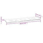 vidaXL Pernă bancă de grădină, roșu carouri, 180x50x3cm, textil Oxford