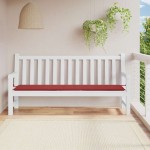 vidaXL Pernă de bancă de grădină, roșu, 200x50x4 cm, textil Oxford vidaXL Pernă de bancă de grădină, roșu, 200x50x4 cm, textil Oxford