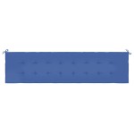 vidaXL Pernă de bancă de grădină, albastru, 200x50x4 cm, textil oxford vidaXL Pernă de bancă de grădină, albastru, 200x50x4 cm, textil oxford
