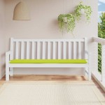 vidaXL Pernă de bancă de grădină, verde, 200x50x4 cm, textil oxford vidaXL Pernă de bancă de grădină, verde, 200x50x4 cm, textil oxford